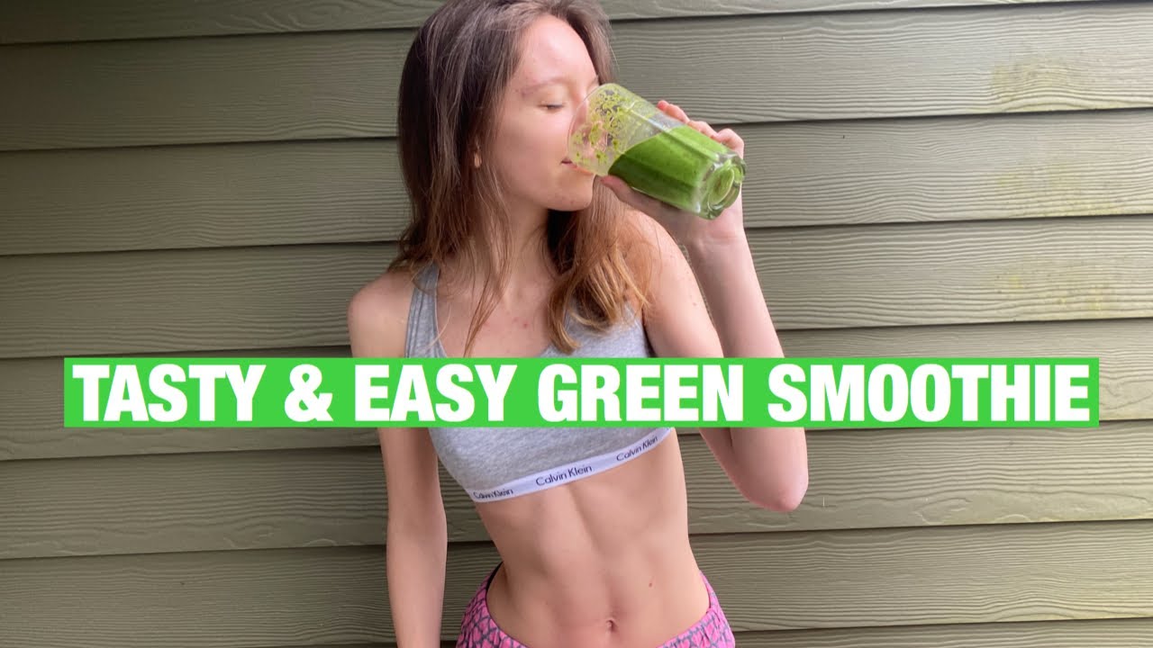 Easy Post Workout Green Smoothie Recipe Sojimama Healthcare